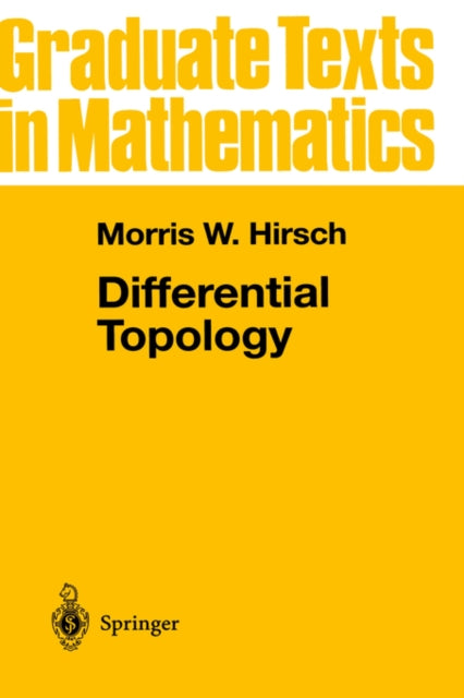 Book cover of: Differential Topology