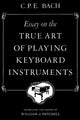 Book cover of: Essay on the True Art of Playing Keyboard Instruments
