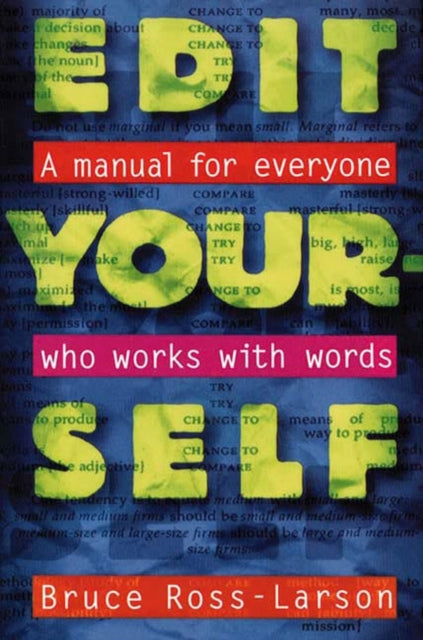 Book cover of: Edit Yourself. By: Bruce Ross-Larson