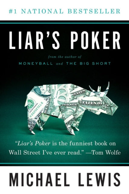 Book cover of: Liar's Poker. By: Michael Lewis