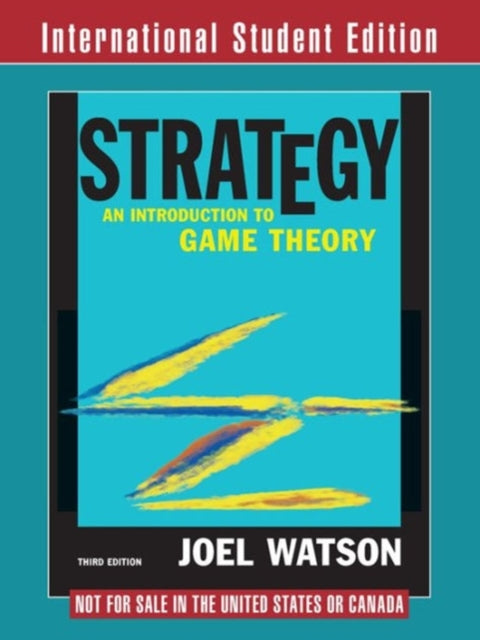 Book cover of: Strategy. By: Joel Watson