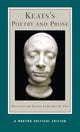 Book cover of: Keats's Poetry and Prose. By: John Keats