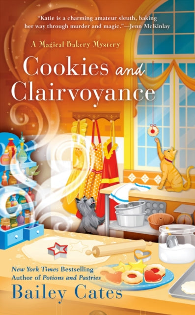 Book cover of: Cookies and Clairvoyance. By: Bailey Cates