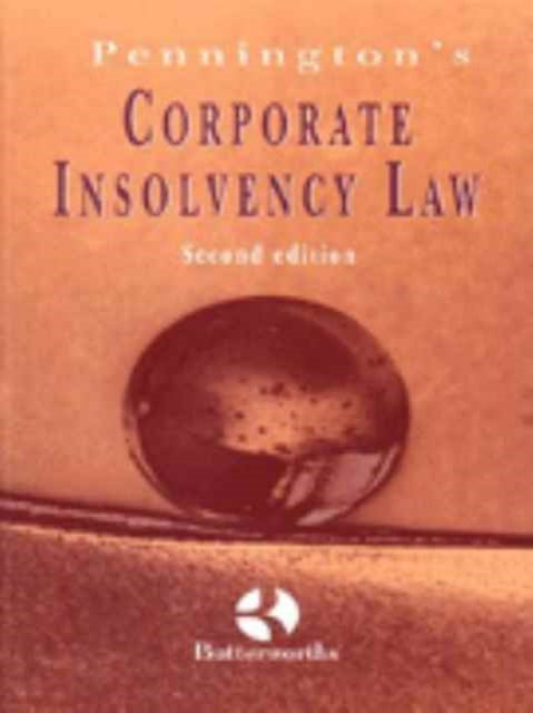 Book cover of: Pennington's Corporate Insolvency Law. By: Robert R. Pennington
