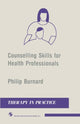 Book cover of: Counselling Skills for Health Professionals