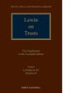 Book cover of: Lewin on Trusts. By: Lynton Tucker