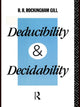 Book cover of: Deducibility and Decidability