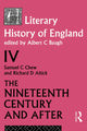 Book cover of: Literary History of England Vol. 4. By: A Baugh