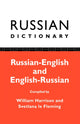 Book cover of: Russian Dictionary. By: Willia Harrison
