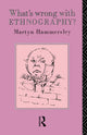 Book cover of: What's Wrong With Ethnography?