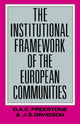 Book cover of: Institutional Framework of the European Communities. By: J. S. Davidson