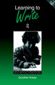 Book cover of: Learning to Write