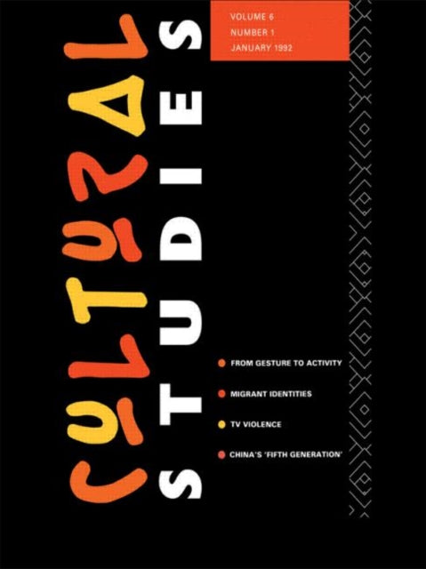 Book cover of: Cultural Studies. By: L. Grossberg