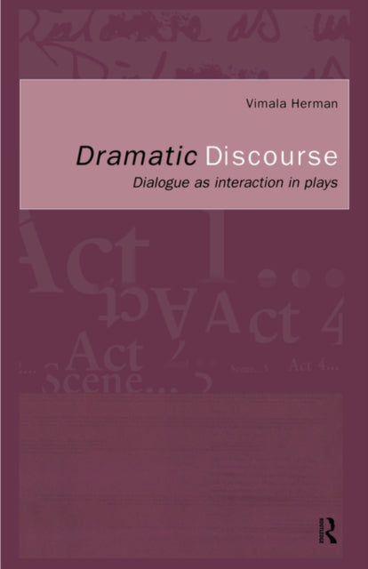 Book cover of: Dramatic Discourse
