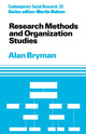 Book cover of: Research Methods and Organization Studies
