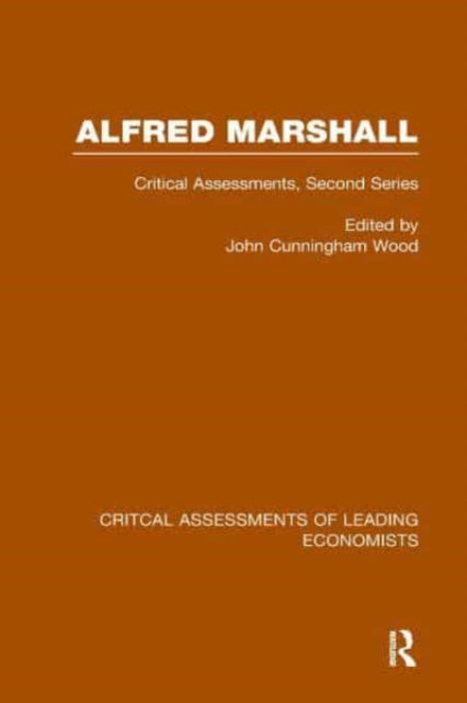 Book cover of: Alfred Marshall. By: John Wood