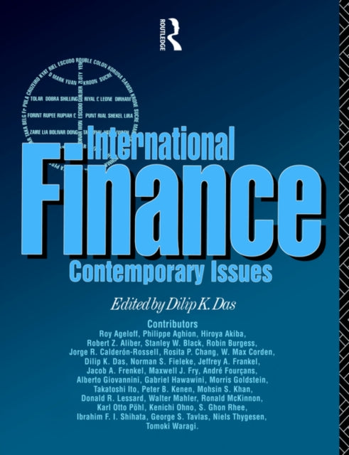 Book cover of: International Finance. By: Dilip K. Das