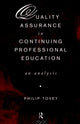 Book cover of: Quality Assurance in Continuing Professional Education