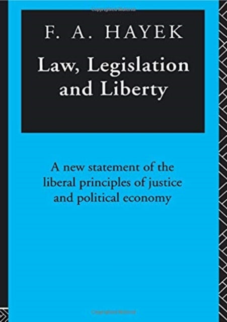 Book cover of: Law, Legislation and Liberty