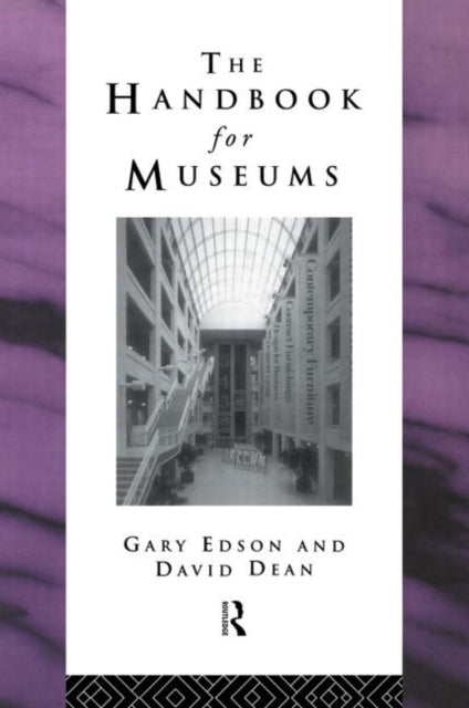 Book cover of: Handbook for Museums. By: David Dean