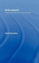 Book cover of: Anti-Lawyers
