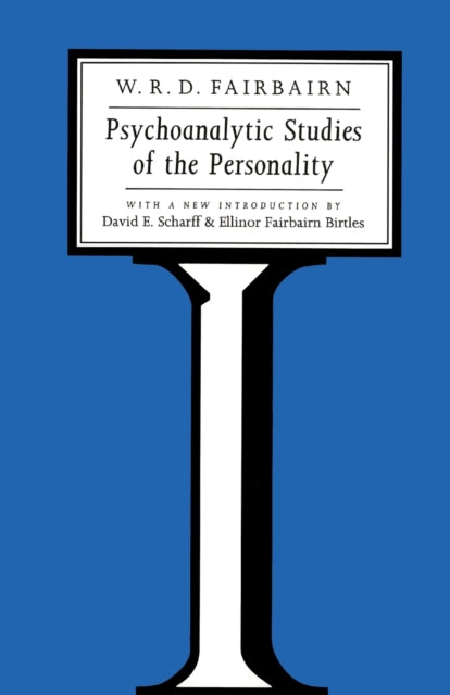 Book cover of: Psychoanalytic Studies of the Personality