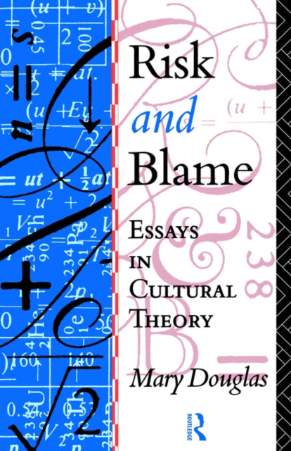 Book cover of: Risk and Blame. By: Mary Douglas