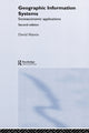 Book cover of: Geographic Information Systems. By: David Martin (undifferentiated)