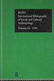 Book cover of: IBSS: Anthropology: 1994 Vol 40. By: Brit Lib Pol &