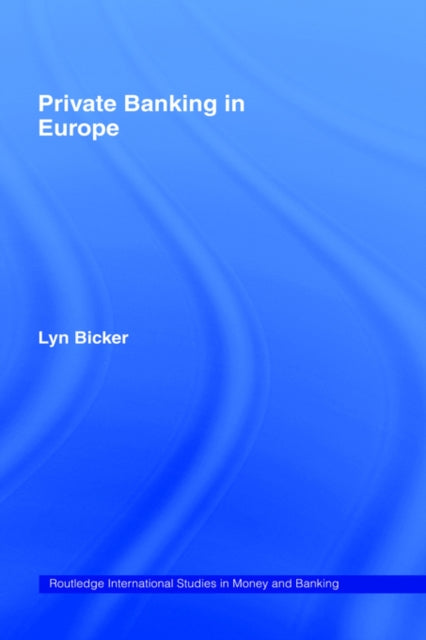 Book cover of: Private Banking in Europe