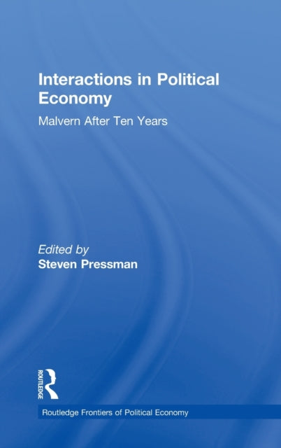 Book cover of: Interactions in Political Economy. By: S. Pressman