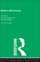 Book cover of: Robert Browning. By: Boyd Litzinger