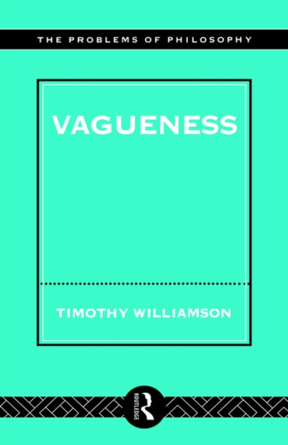 Book cover of: Vagueness