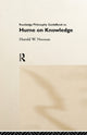 Book cover of: Routledge Philosophy GuideBook to Hume on Knowledge. By: Harold Noonan