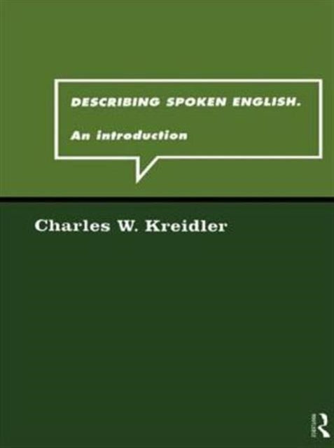 Book cover of: Describing Spoken English