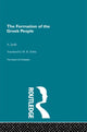 Book cover of: Formation of the Greek People. By: A. Jarde