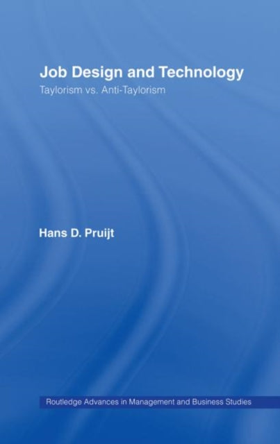 Book cover of: Job Design and Technology