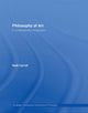 Book cover of: Philosophy of Art. By: Noël Carroll