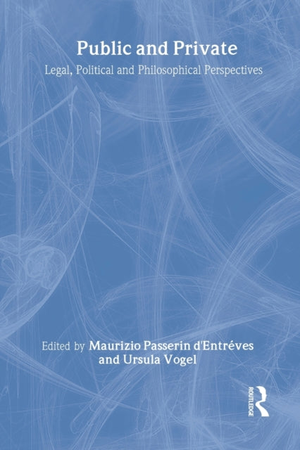 Book cover of: Public and Private. By: M. D'entreves