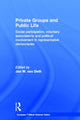 Book cover of: Private Groups and Public Life. By: Jan Van Deth