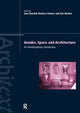 Book cover of: Gender Space Architecture. By: Jane Rendell