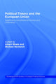 Book cover of: Political Theory and the European Union. By: M. Nentwich