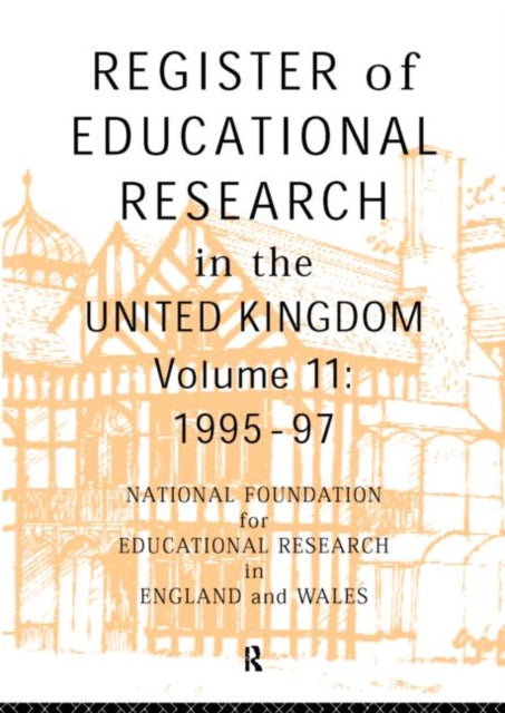 Book cover of: Register of Educational Research in the United Kingdom. By: Natl Foundation