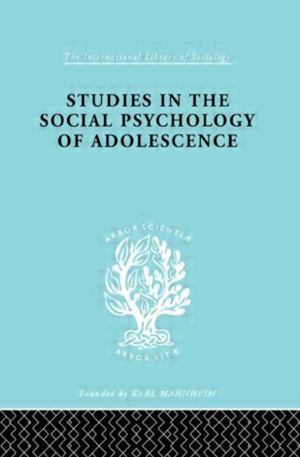 Book cover of: Studies in the Social Psychology of Adolescence. By: J. Richardson