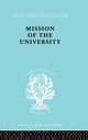 Book cover of: Mission of the University. By: José Ortega y Gasset