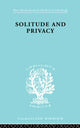 Book cover of: Solitude and Privacy. By: Paul Halmos