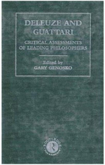 Book cover of: Deleuze and Guattari. By: Gary Genosko