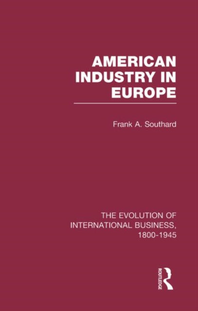 Book cover of: American Industry Europe V6