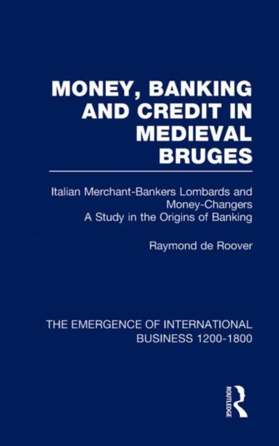 Book cover of: Money Bank&Cred Med Bruges V2. By: R. Deroover