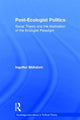 Book cover of: Post-Ecologist Politics. By: Ingolf Blühdorn